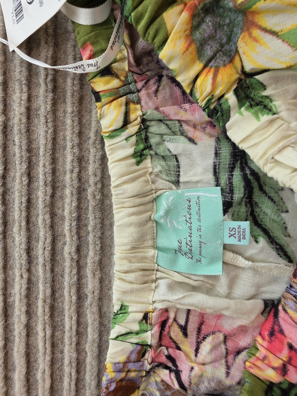 True Destinations Wide Leg Pants Tropical Resort Wear Travel Vacation Women's XS - Picture 3 of 7